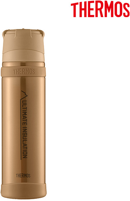 THERMOS 써모스 FFX-901K 산악전용 등산용보틀 시즌2 가벼운 휴대용 보온병 보냉병, 샌드(SD), 900ml