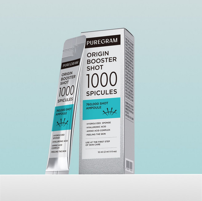 퓨어그램 오리진 니들 부스터샷 1000앰플, 2ml, 6개