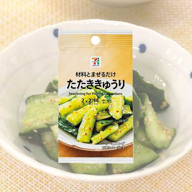 일본 세븐일레븐 재료와 섞기만 하면 타타키 큐리 오이탕탕이, 1개, 10g