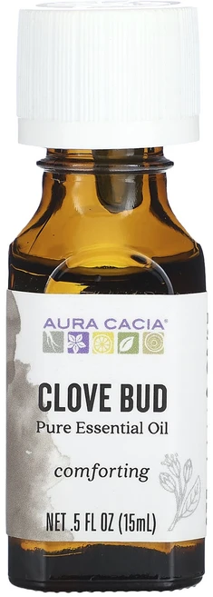 Aura Cacia 순수 에센셜 오일 정향 버드 15ml(.5fl oz), AuraCacia순수에센셜오일정향버드15ml5floz, 1개, 15ml - 쿠팡