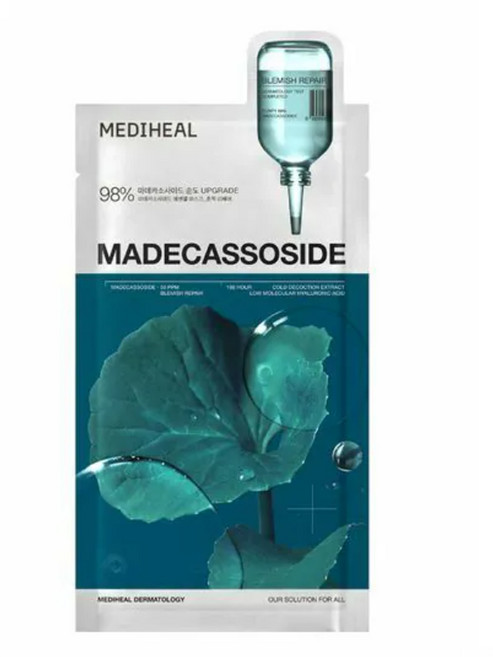 Mediheal 多效安瓶精華面膜系列, 1組, Madecassoside清爽控油10片