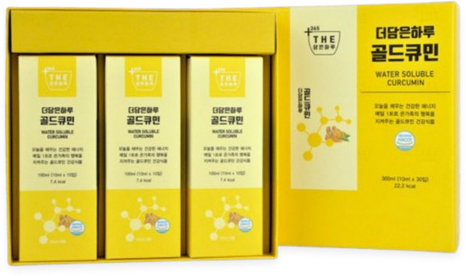골드큐민 커큐민 액상 수용성 커큐민 나노 체내흡수율 높은 강황 추출물 스틱 효능 식약청 해썹 인증, 1세트, 30회분