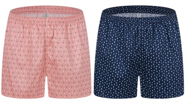 제임스딘 여성용 통기성 세상편한 순면 사각 트렁크 팬티