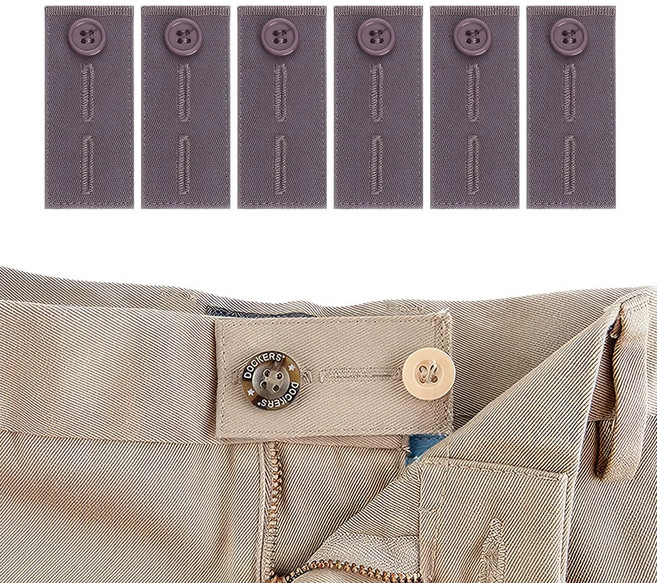 생활친구 사이즈 연장 탭 단추 6P