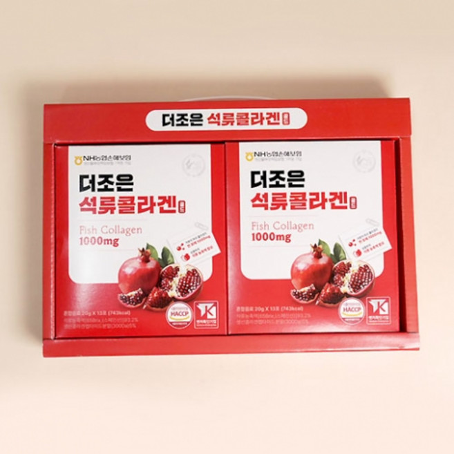 더존건강 프리미엄 석류 콜라겐 스틱, 520g