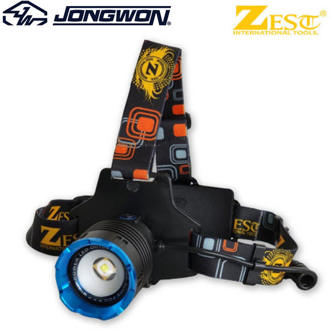 JW 종원 제스트 하이빔 레이져 LED Z-HXP90L 빅 헤드랜턴, 1개, FREE