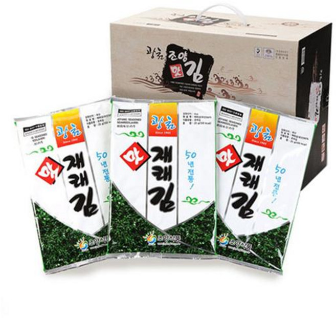 광천조양 재래전장김(5매x30봉), 30개, 110g