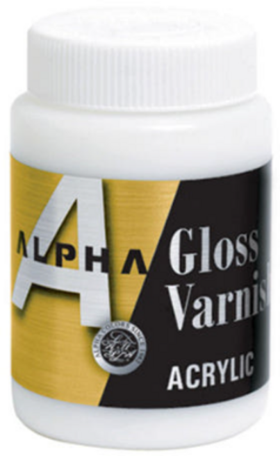 알파 그로스바니쉬 아크릴물감 보조제, 250ml, 18개