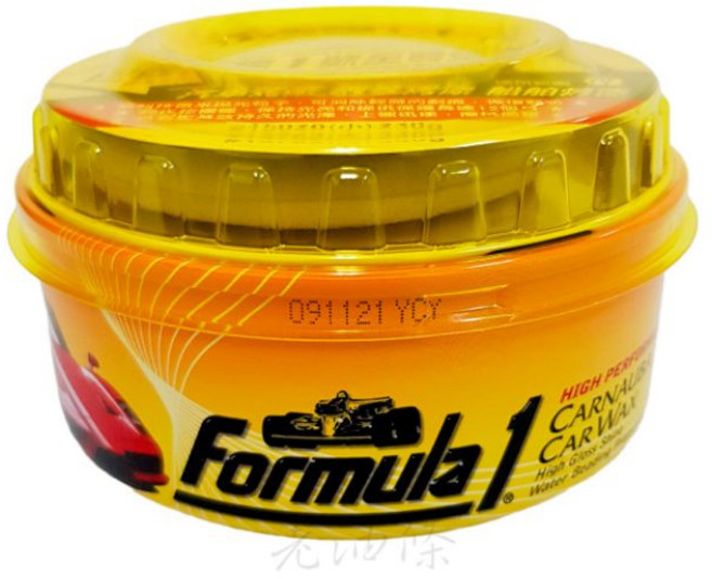 Formula 1 棕梠蠟 #13762 全車色適用 長效光澤, 1個, #13762 頂級棕梠蠟(340g公司貨