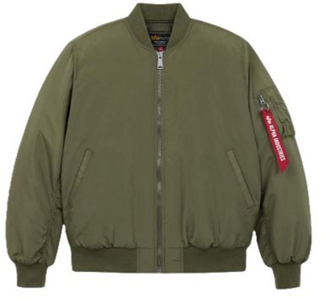 알파인더스트리 ALPHA INDUSTRIES MA-1 옥스포드 플라이트 자켓 OG-107 그린 매장정품 234787