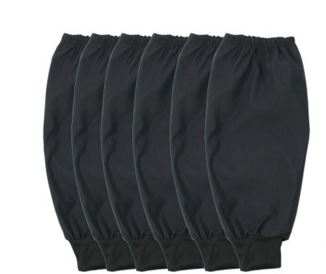 3켤래(6p) 타스란원단 검정 작업용 다용도 시보리 팔토시