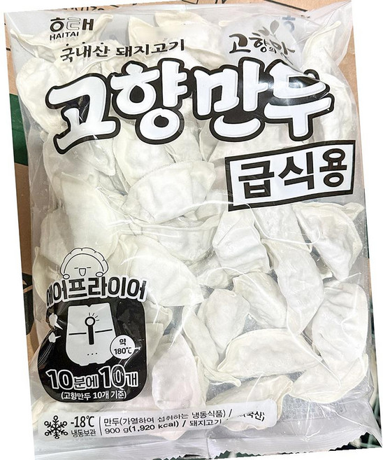 만두 해태 고향 900g X10, 10개