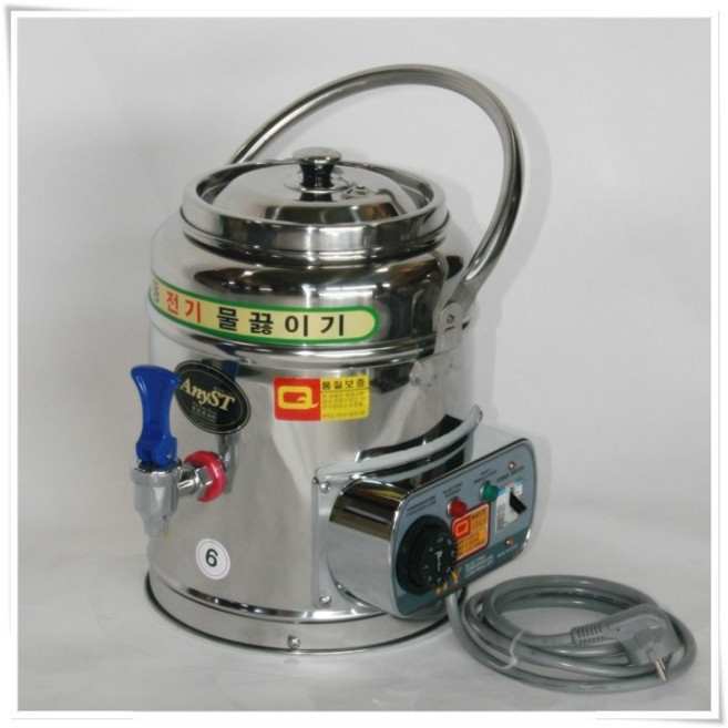 ANYST 한양금속 전기물통 모음 6호 전기물끓이기 box형 업소용, 8호