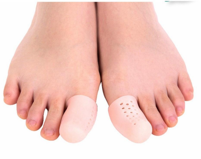 일상채움 실리콘 발가락 보호 통풍 골무 한쌍, 2개