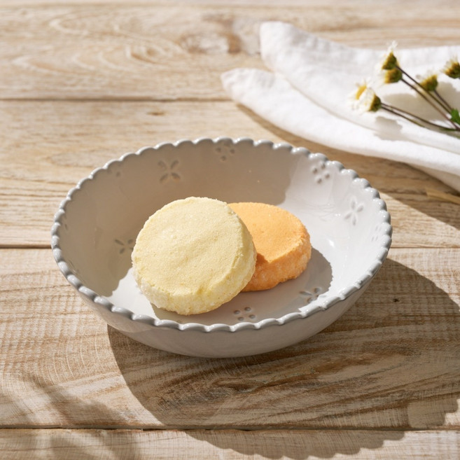 모던하우스 라피니라 블랑누아 플라워 찬기 D12.5-CA9926006, 1개