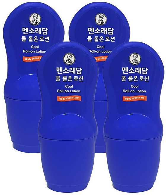 멘소래담 쿨 볼타입 손에묻지않는 바르는파스, 4개