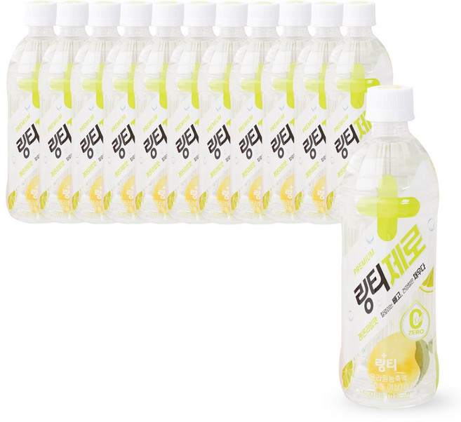 링티제로 레몬라임맛 /비타민 음료, 500ml, 12개