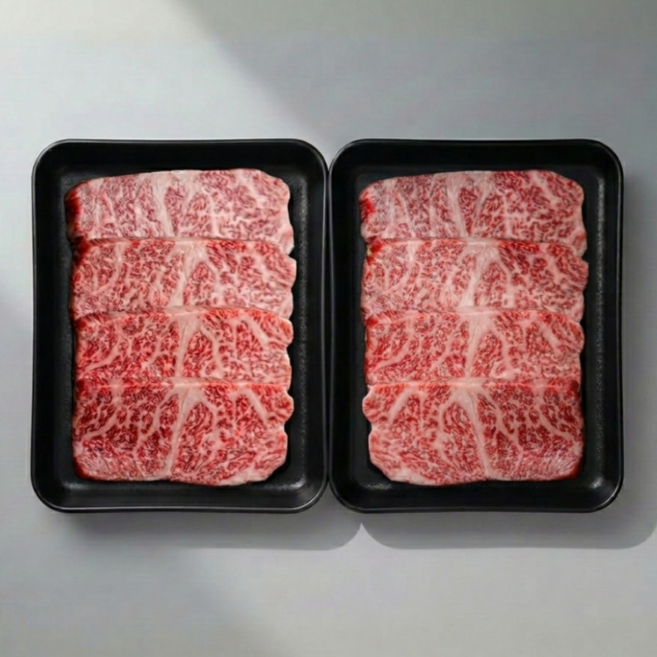 1++ 한우 모듬세트 소고기 구이용, 1개, 600g