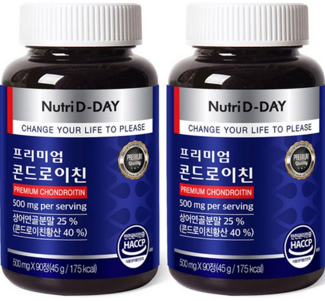 뉴트리디데이 프리미엄 콘드로이친, 90정, 2개