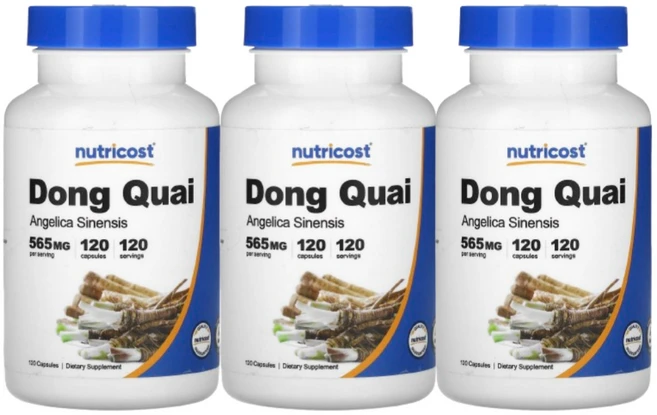 뉴트리코스트 당귀 565mg 캡슐, 120정, 3개 - 쿠팡