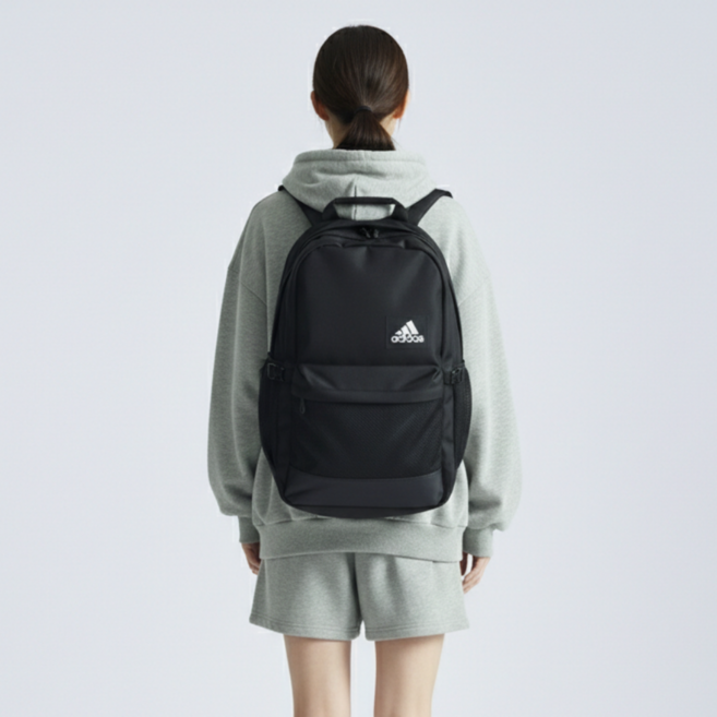 [정품] 아디다스 남녀공용 멀티포켓 백팩 여성 노트북 백팩