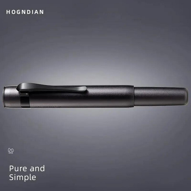 Hongdian M2 미니 만년필 블랙 포레스트 메타버스 디자인 EF 펜촉 학교 사무용품 필기 문구 하이 퀄리티 선, 02 EF, 04 GY