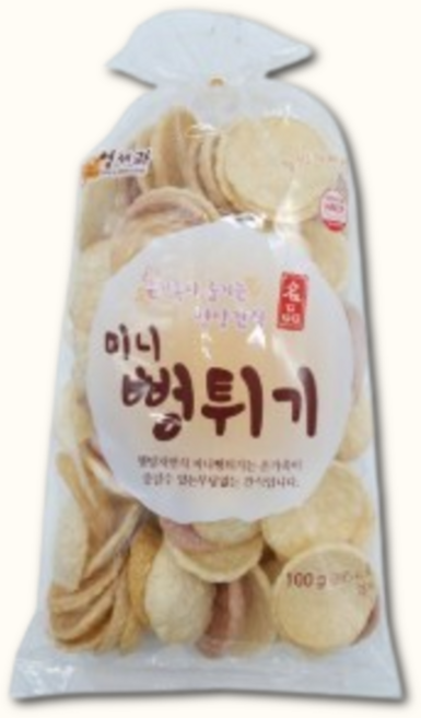 근영제과 미니뻥튀기, 100g, 3개
