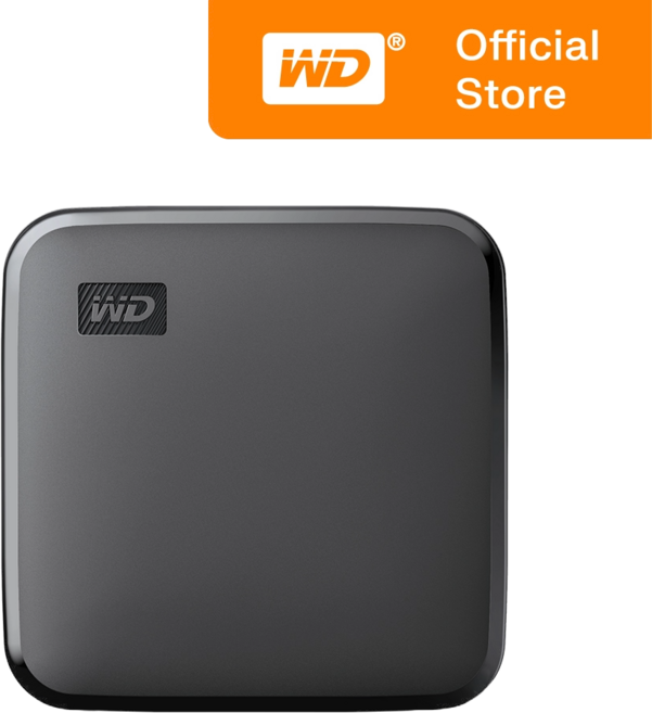 WD Elements SE Portable SSD WDBAYN0010BBK, 1TB, 블랙