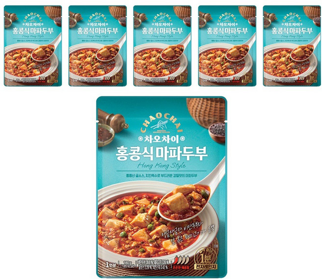 차오차이 홍콩식 마파두부, 180g, 6개