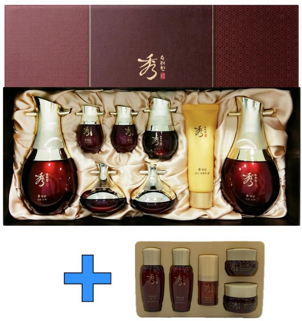 수려한 천삼 선유 2종 특별 기획세트 + 수려한 효비담 발효 5종 기프트 세트, 1세트