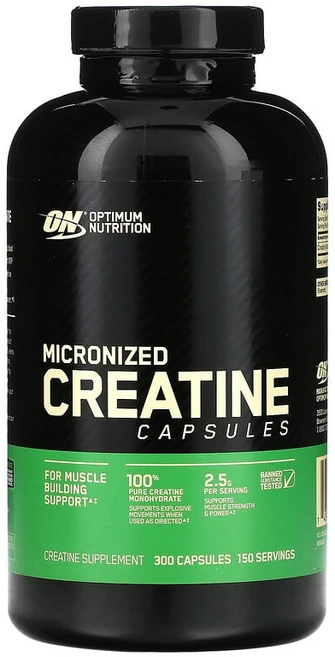 옵티멈뉴트리션 미분화 크레아틴 캡슐 300정 OPN-02135, 1개 - 쿠팡