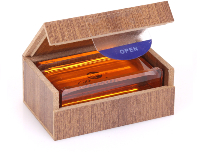 고급 우드박스 바이올린 비올라 첼로 송진, 1개