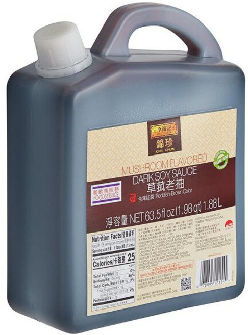 Lee Kum Kee 금춘 버섯맛 진간장, 1개, 1.88L