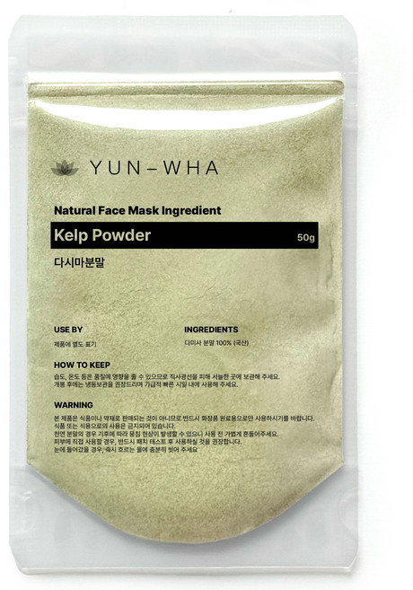 연화 다시마가루팩 미용팩가루 천연팩가루 얼굴팩가루, 1개입, 1개