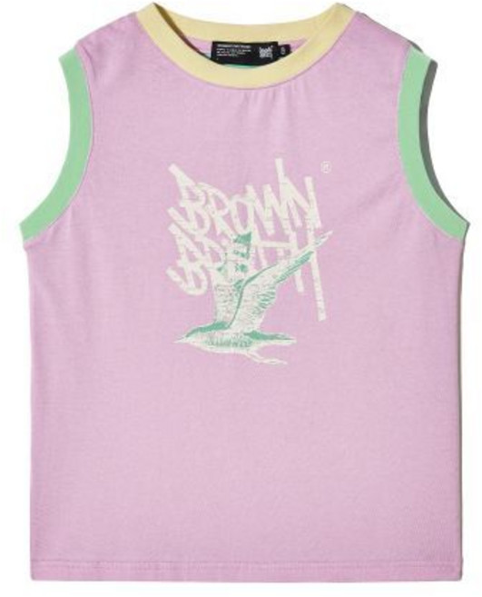 브라운브레스 KIDS brownbreathkids KIDS BE FREE TAG TEE - LAVENDER