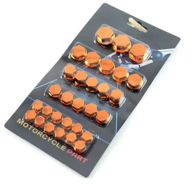 호환 장식 너트 커버 야마하 Dt 125 Sv650 멀티스트라다 Cf 650 Mt Cb500F Cbr 650R Xj6