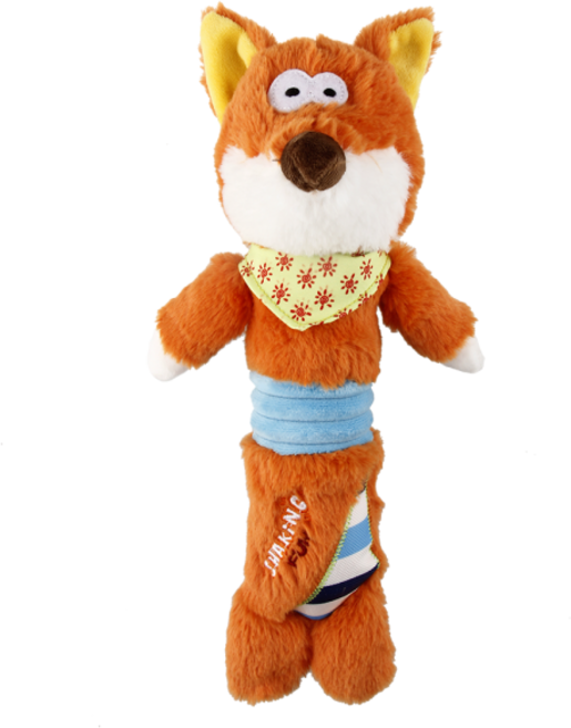 와일드독 기그위 강아지장난감 인형 쉐이킹 플러쉬 폭스 크로커다일 라이언, 1개