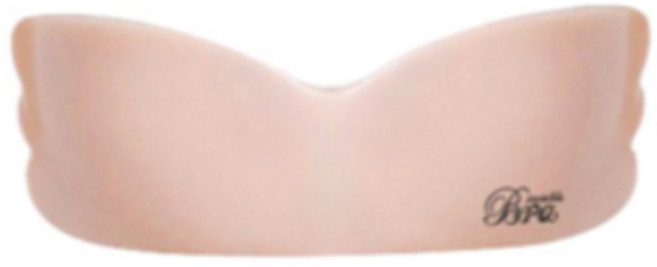 러브플러스 허브플러스 가슴골 와이드 접착형 누드 브라