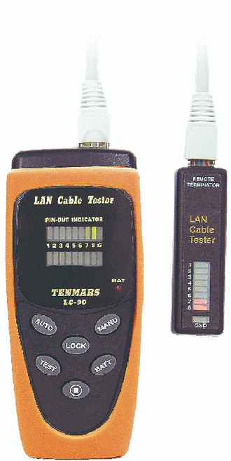 Tenmars 網路纜線測試器 LC-90, 1個