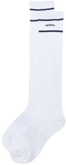 [국내백화점] 헤지스골프 화이트 여성 라인배색 니삭스, XXX, 1개