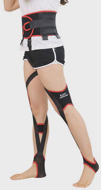 오다리 교정기 끈 X자 벨트 O자 교정밴드 휜다리 밴드 다리, 1개