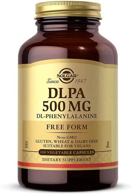 솔가 DLPA 페닐알라닌 500mg 100캡슐 phenylalanine, 100 Count (Pack of 1), 1개, 100정 - 쿠팡