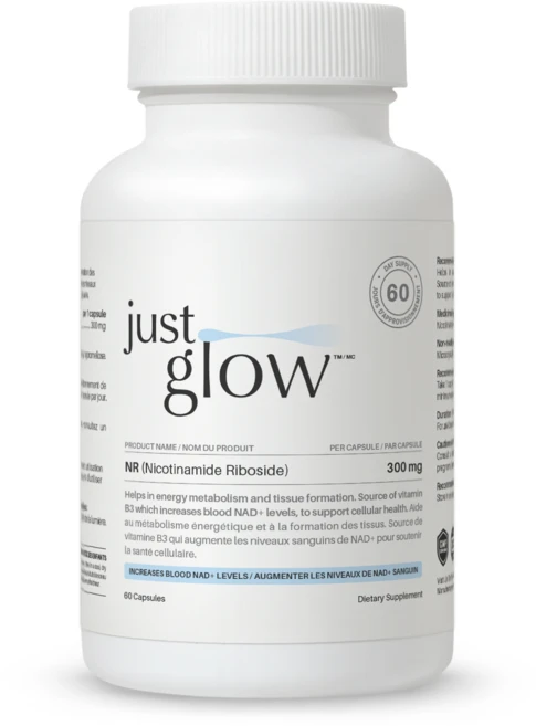 저스트글로우 NR 니코틴아미드 리보사이드 NAD+ 300mg, 1개, 60정 - 쿠팡
