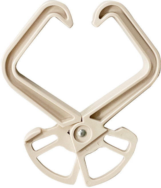 노무라테크 다용도 행거 3P, 베이지, 1개