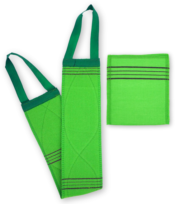 때 잘밀리는 전신 때밀이 세트 등타올 손타올 2종 세트 전통 방식 그대로 이태리 스타일, 1개