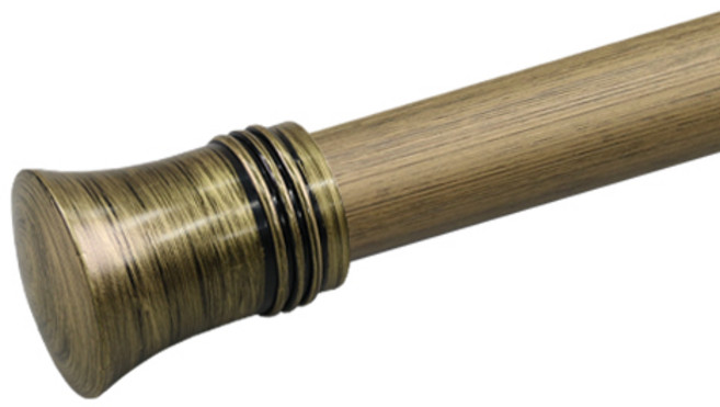 한국레일갤럭시 35mm 오로라 커튼봉 커텐봉, 골드