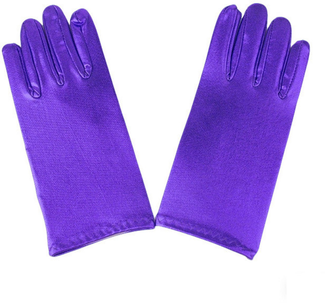 파티 웨딩 새틴 신부 장갑팔목 장갑 긴장갑