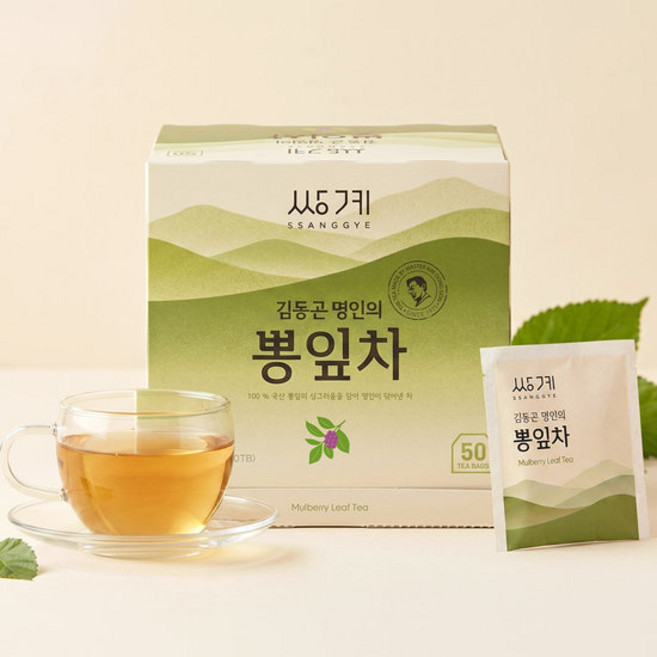 [쌍계명차] 뽕잎차 50티백, 1개, .
