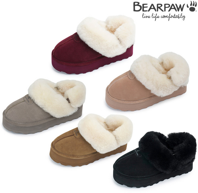 베어파우(BEARPAW) MIRA 양털 슬리퍼 (womens) 5종 택1