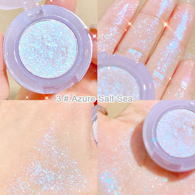 섀도우 모노크롬 울트라 플래시 하이라이트 메이크업을 제거하지 않고 방수 누에 팔레트를 밝게합니다, [05] C